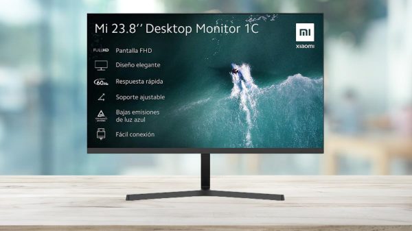 Mi Monitor 1C, el monitor low cost de Xiaomi cuesta menos de 100€ en Amazon