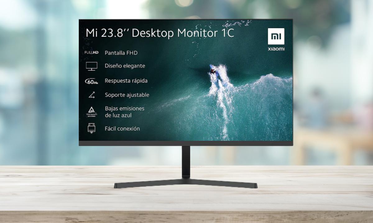 Mi Monitor 1C, el monitor low cost de Xiaomi cuesta menos de 100€ en Amazon