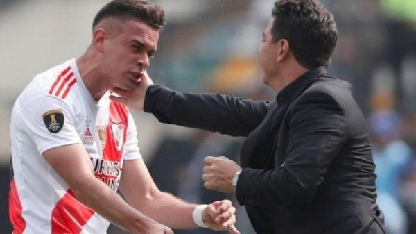 Rafael Santos Borré avala a Gallardo para dirigir al Real Madrid