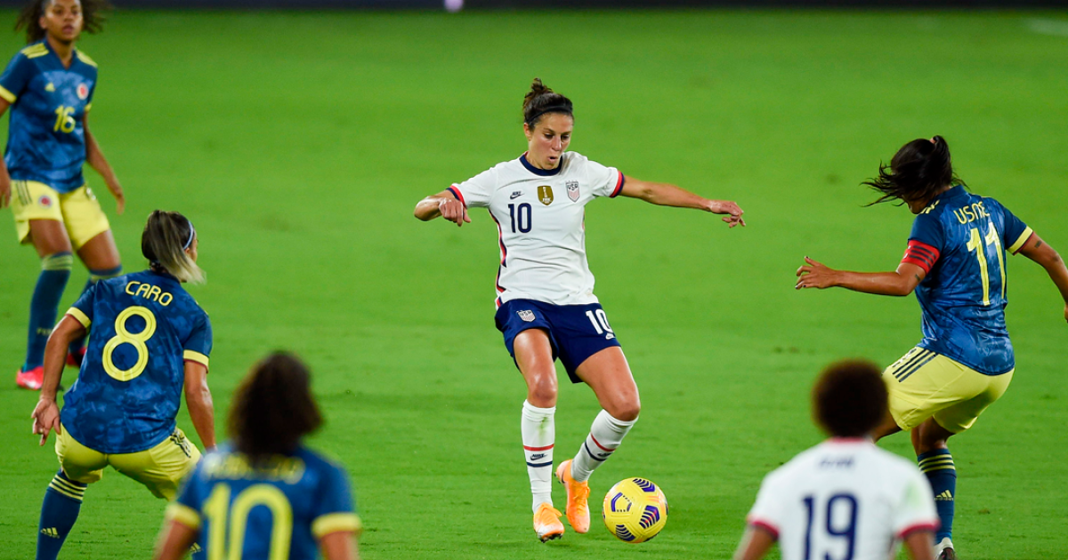 Alineaciones confirmadas para el partido Colombia vs Estados Unidos femenino