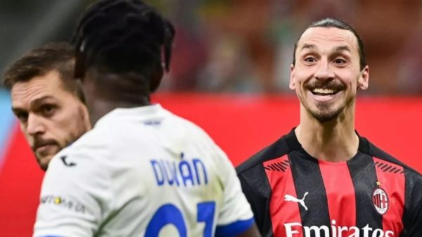 “Tengo más goles”: burla de Ibrahimovic a Zapata en triunfo del Atalanta sobre Milan