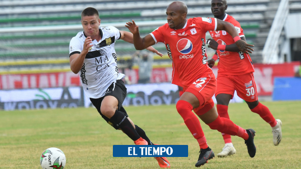 Pálido debut del campeón del fútbol colombiano en la Liga