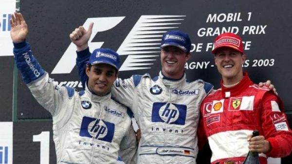 Juan Pablo Montoya recuerda cómo le hacía la vida imposible a Michael Schumacher