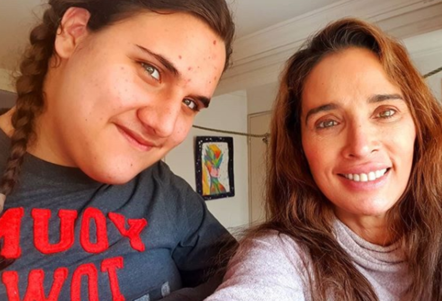 Luly Bossa alerta sobre la salud de Ángelo, su hijo