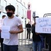 Protestan estudiantes para ampliación de matrícula en licenciatura de Medicina