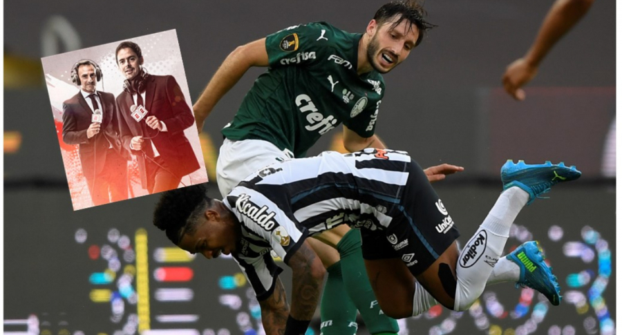 Los narradores, protagonistas de los memes de una floja final de Libertadores