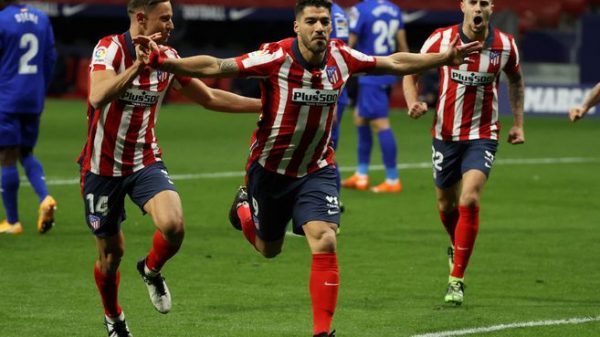 Con Luis Suárez como figura, el Atlético de Madrid es más líder que nunca