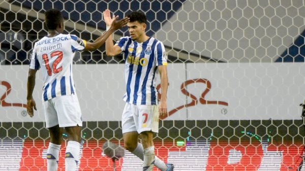 Luis Díaz mantiene gran nivel tras superar el COVID-19 y marca un nuevo gol para el Porto
