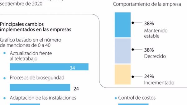 La bioseguridad y el teletrabajo, principales aspectos que preocupan a los empresarios