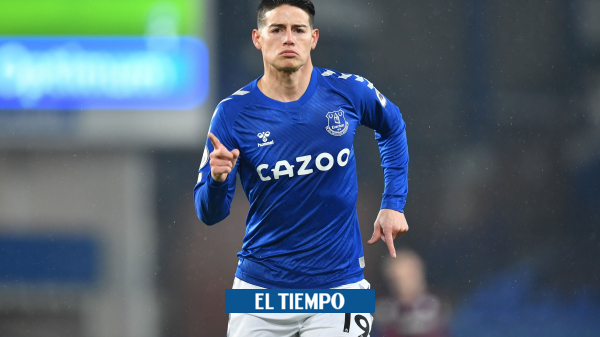 ¿Autocrítico? James hizo el primer balance de su paso por el Everton