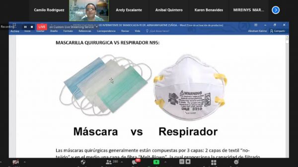 Facultad de Medicina de la UCC realizó charla virtual sobre Covid-19 a cargo de varios especialistas