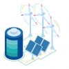 Almacenar energía en baterías, nueva opción para renovables