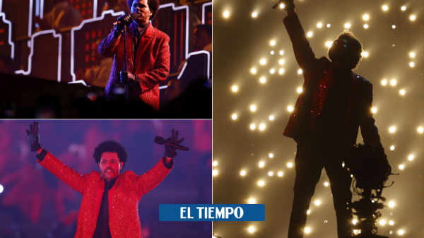 En Imágenes | Así brilló The Weeknd en el escenario del Super Bowl