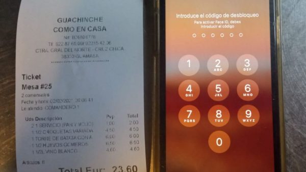 Insólito: escaparon para no pagar una cuenta, pero olvidaron el celular