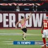 Super Bowl: entró a la cancha, apostó, ganó y ¡se comprará una jirafa!