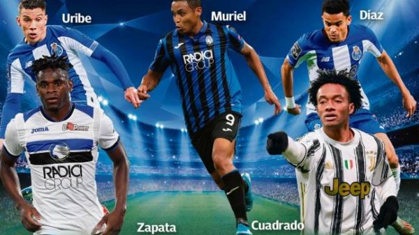 Champions League inicia octavos de final con mucho sabor a café: cinco colombianos