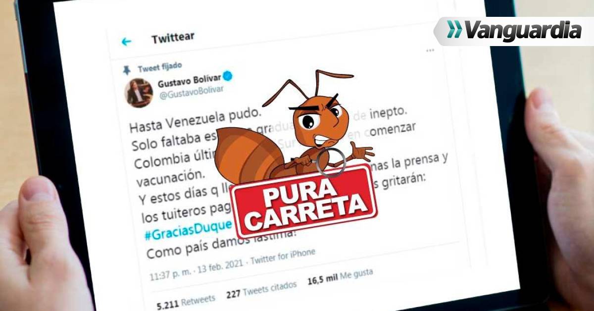 Falso: Colombia no es el último país en iniciar vacunación contra la COVID-19