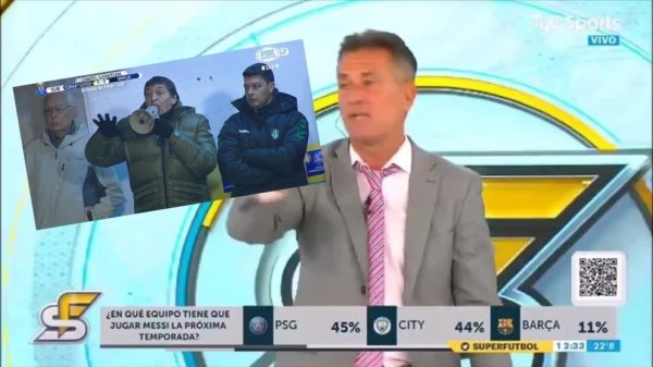 Periodista argentino indignó a todos: se burló de la voz de Falcioni…