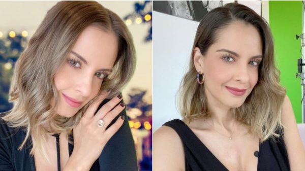 Máscara con la que Laura Acuña se protege del COVID-19 y no “daña el maquillaje”