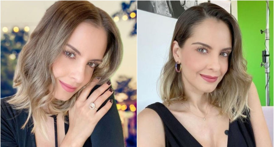 Máscara con la que Laura Acuña se protege del COVID-19 y no “daña el maquillaje”