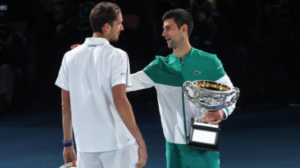 La furia de Daniil Medvedev por la superioridad de Novak Djokovic en final del Abierto de Australia