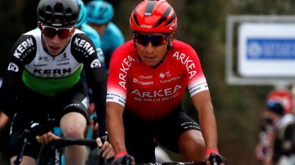 Espectacular regreso de Nairo Quintana al ciclismo en Los Alpes Marítimos