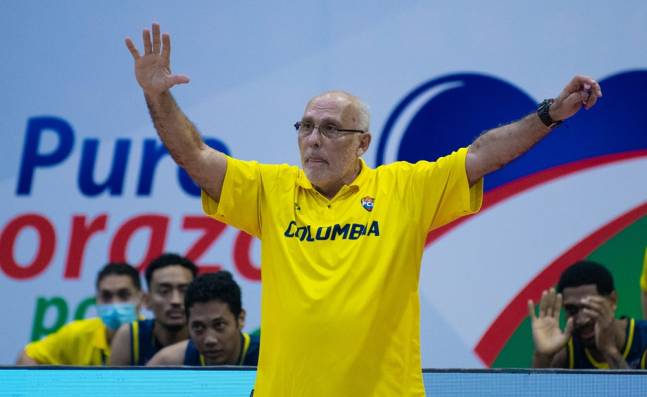 Es nuestro triunfo más resonante: Guillermo Moreno, DT de la Selección Colombia de baloncesto