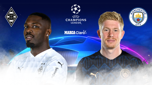 Borussia M’gladbach vs Manchester City, resumen, resultado y goles del partido de ida de los octavos de