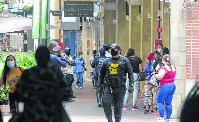 Refuerzan seguridad para que caleños vuelvan tranquilos a centros comerciales