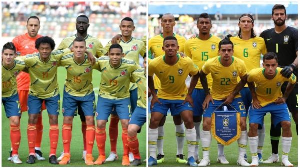 ¿Quién pierde más? Los jugadores de Colombia y Brasil que no estarían disponibles para la Eliminatoria
