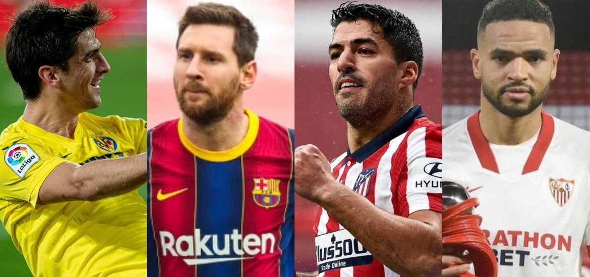 MESSI SE ALEJÓ DE SUÁREZ: Así se encuentra la tabla de máximos goleadores en la Liga de España 2020/21