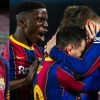 EMOCIÓN PURA: La reacción de Lionel Messi tras el gol de Gerard Piqué ante Sevilla