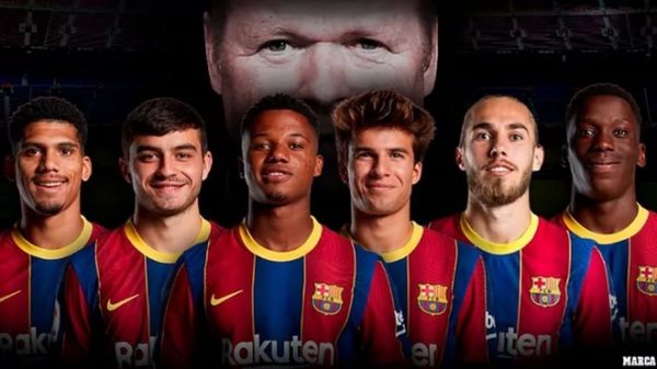 La quinta de Koeman: seis niños para una década