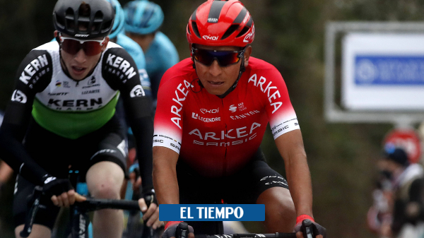 Nairo, muy cerca de la victoria en el GP de Larciano