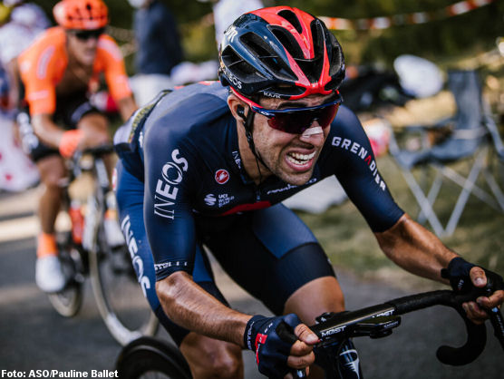 Jonathan Castroviejo, en el potente Ineos de Egan Bernal para la Tirreno-Adriático