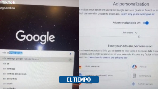 ‘Tiktoker’ muestra cómo averiguar todo lo que Google sabe de cada uno