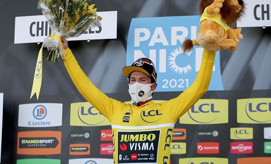 París-Niza: Primoz Roglic se impone en la cuarta etapa y es el nuevo líder