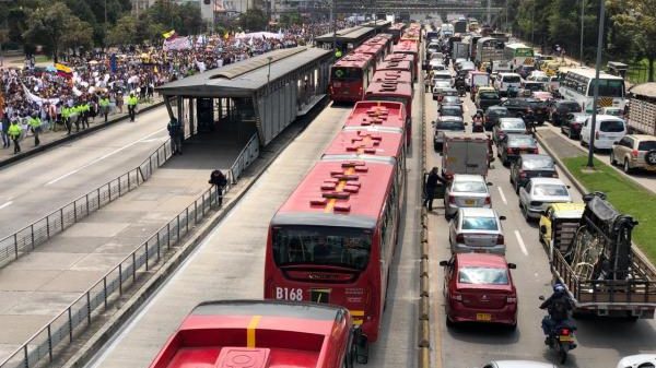 Bogotá fue la ciudad más congestionada del mundo en 2020