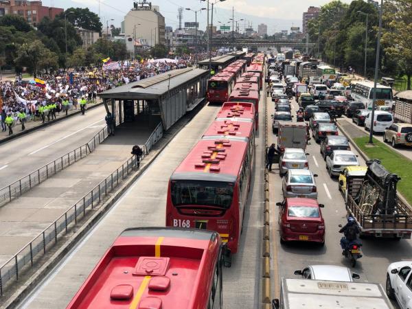 Bogotá fue la ciudad más congestionada del mundo en 2020