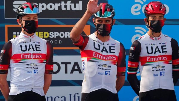 Gaviria firmó su primer top-3 de la temporada
