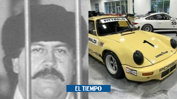 Piden más de $10.000 millones por lujoso Porsche que era de Escobar