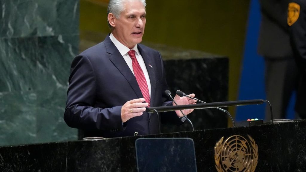 EE.UU. sancionó por primera vez al presidente cubano Díaz-Canel por la “brutalidad del régimen”