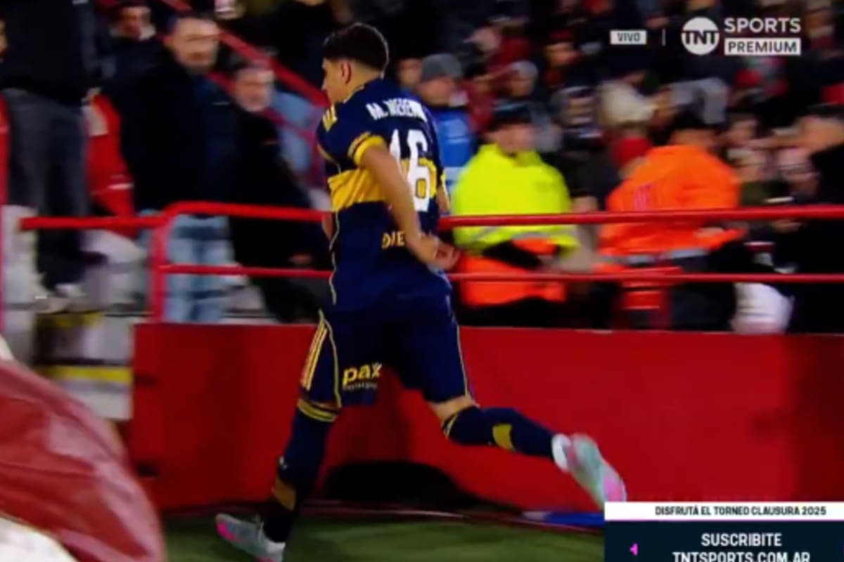 El cambio en Boca que desnudó el desconcierto: Merentiel se fue derecho al vestuario