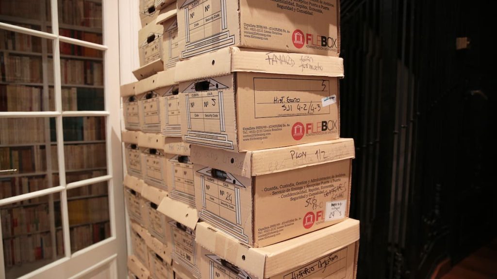 Las cajas con el archivo y los libros de Sarlo: “Beatriz no era una bibliófila ni una coleccionista”