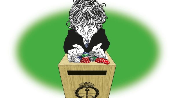 El riesgo de apostar todo a dos números