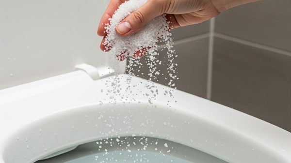 Por qué hay que tirar sal en el inodoro y cada cuánto hacerlo