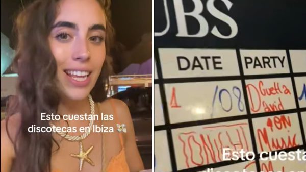 Fue a Ibiza, mostró lo que sale entrar a cada una de las populares discotecas y se volvió viral