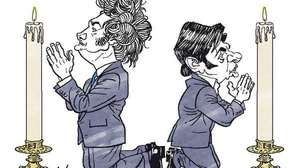Sin nuevos milagros, Milei busca predicadores