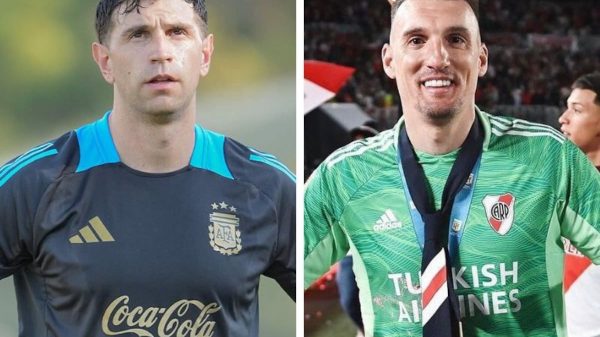 Dibu Martínez reaccionó al penal que atajó Franco Armani
