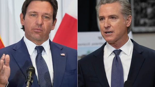 DeSantis vs. Newsom: el gobernador celebró una ley de Florida y dijo que no seguirán la idea “disparatada” de California